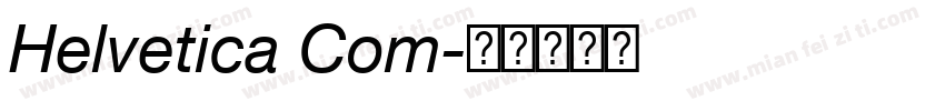 Helvetica Com字体转换